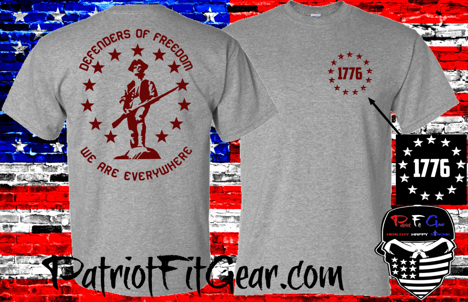t-shirt,Defenders Of Freedom,We Are Everywhere,Molon Labe,We The People,1776,2A gallery