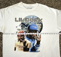 LIL DURK Make America OTF Again Rap Tee Adult Hip-Hop Graphic 2XL 25” X 29”