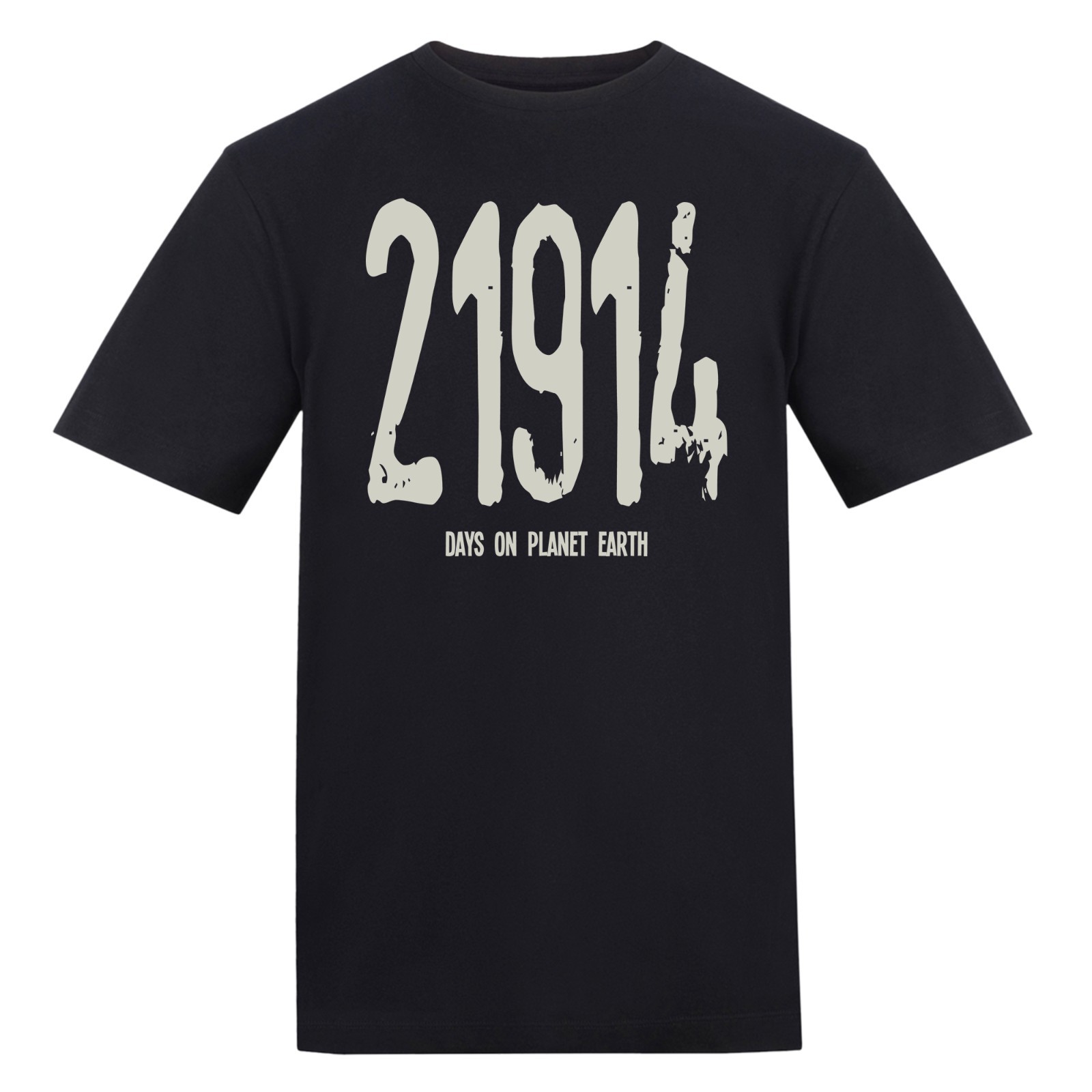21914 Days on Planet Earth 60th Birthday Hand Printed T-Shirt Gift Size S-5XL gallery