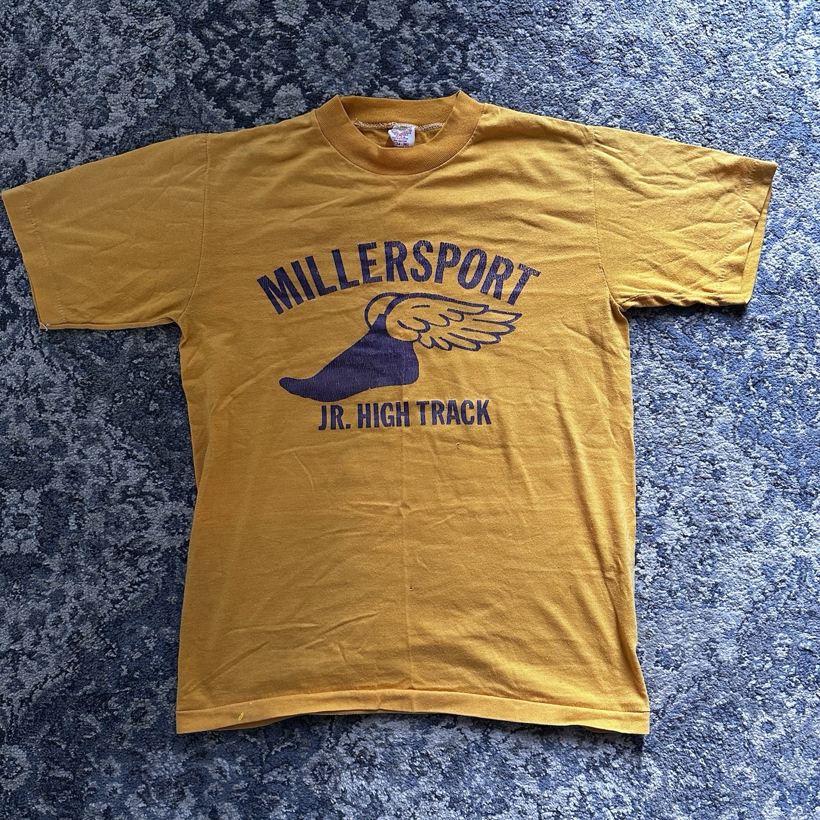 Vintage 80s Single Stitch T-shirt Track And Field