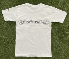 90s vintage old Chrome Hearts authentic Scroll Logo T shirt White size S