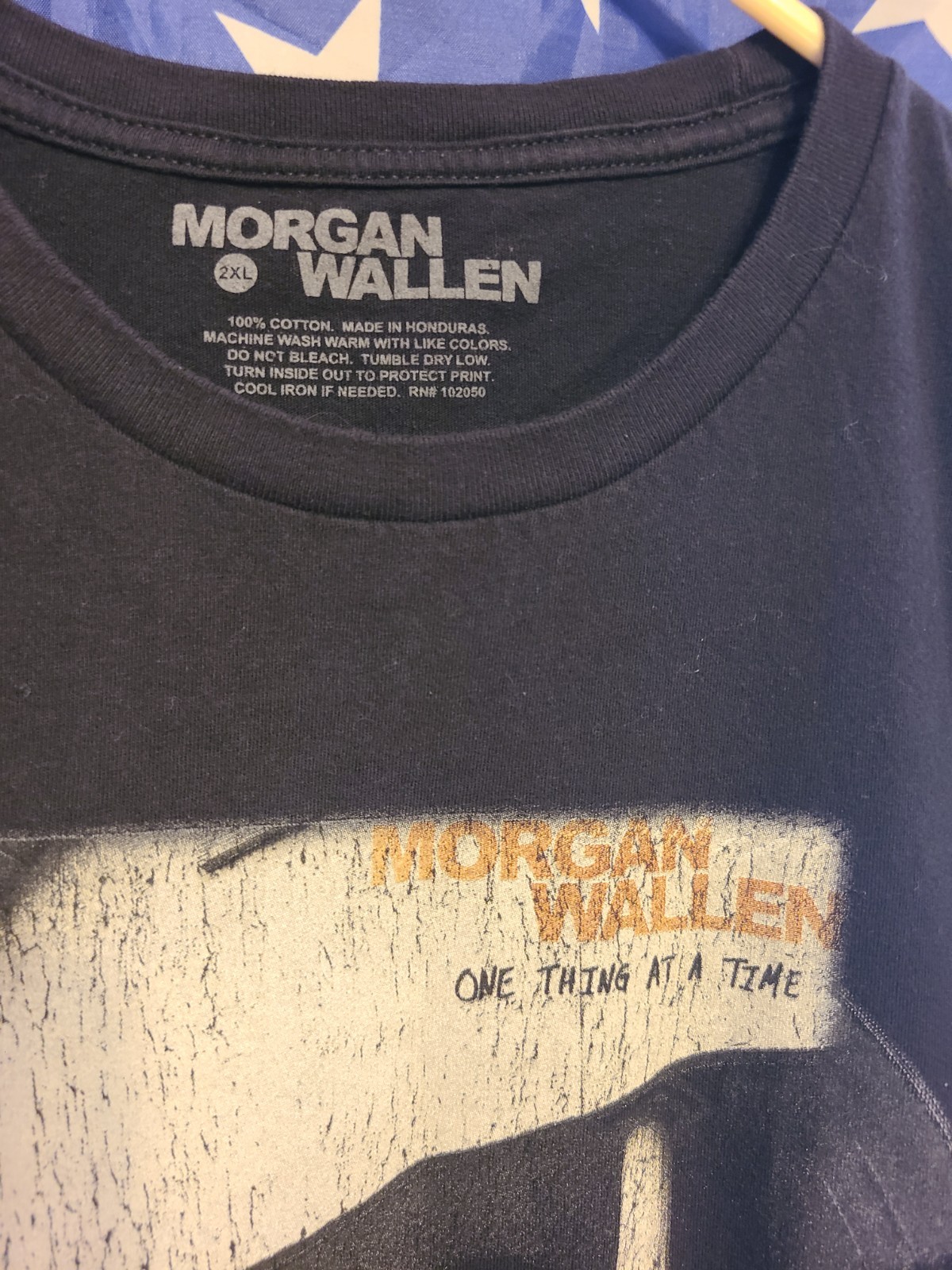 🇺🇸 Morgan Wallen One Thing At A Time Tour Shirt Size 2XL gallery