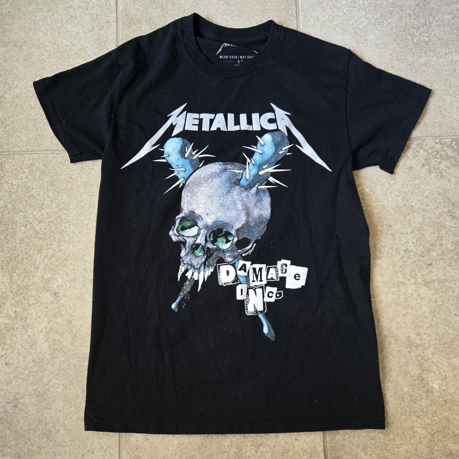 Metallica M72 World Tour 2023 T-shirt SoFi Stadium Concert Small Official Merch gallery