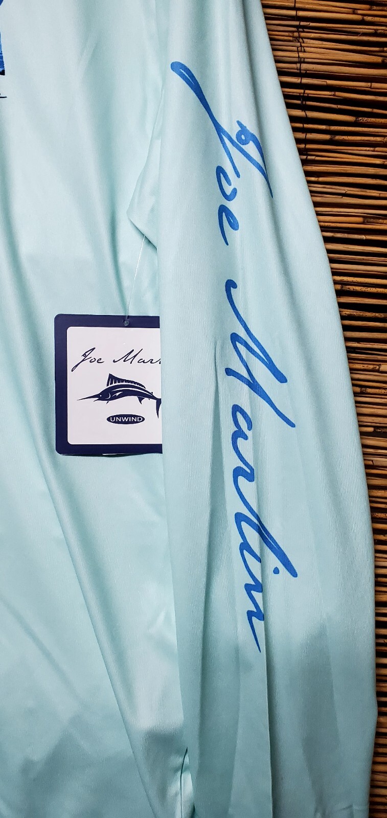 Joe Marlin UPF 30 Long Sleeve Fishing Shirt Salty Tales Mens Size XL New gallery