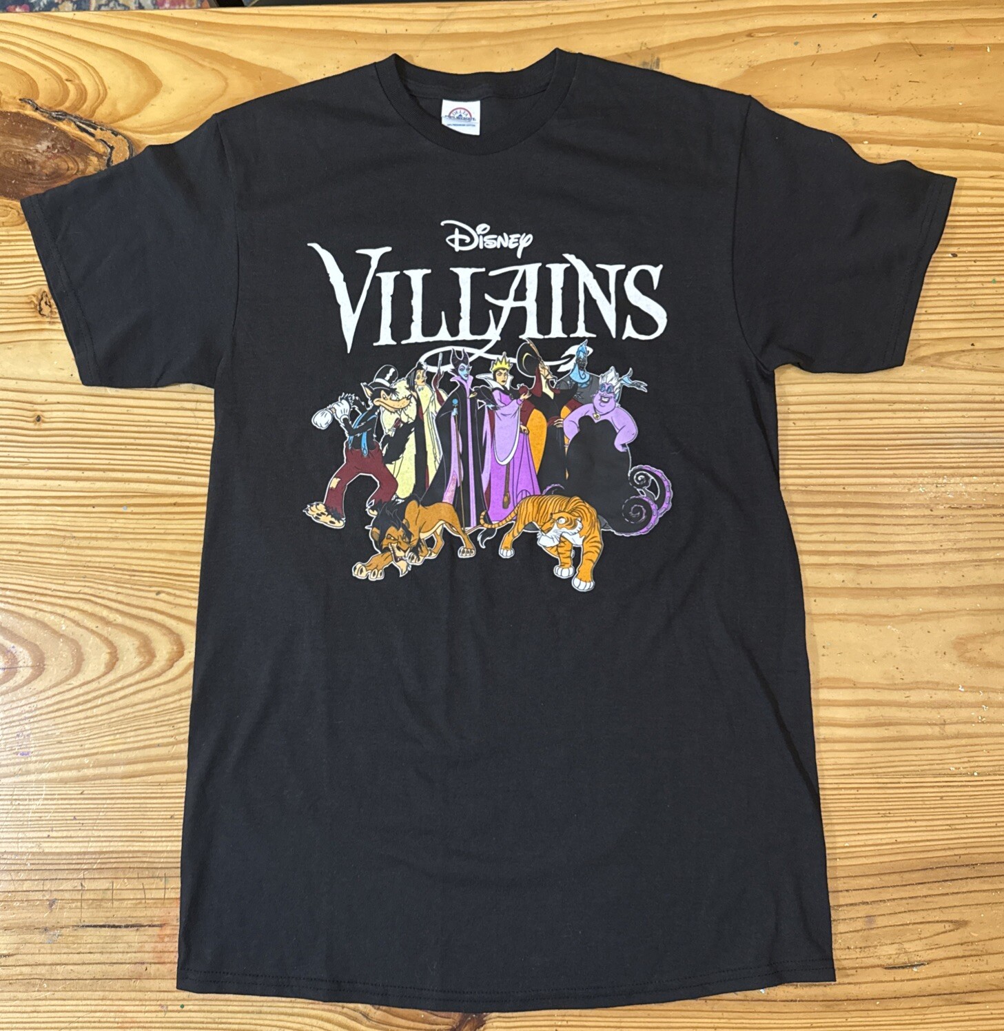 DISNEY VILLAINS Graphic T-Shirt Size Medium Animation Shirt Walt Disney gallery