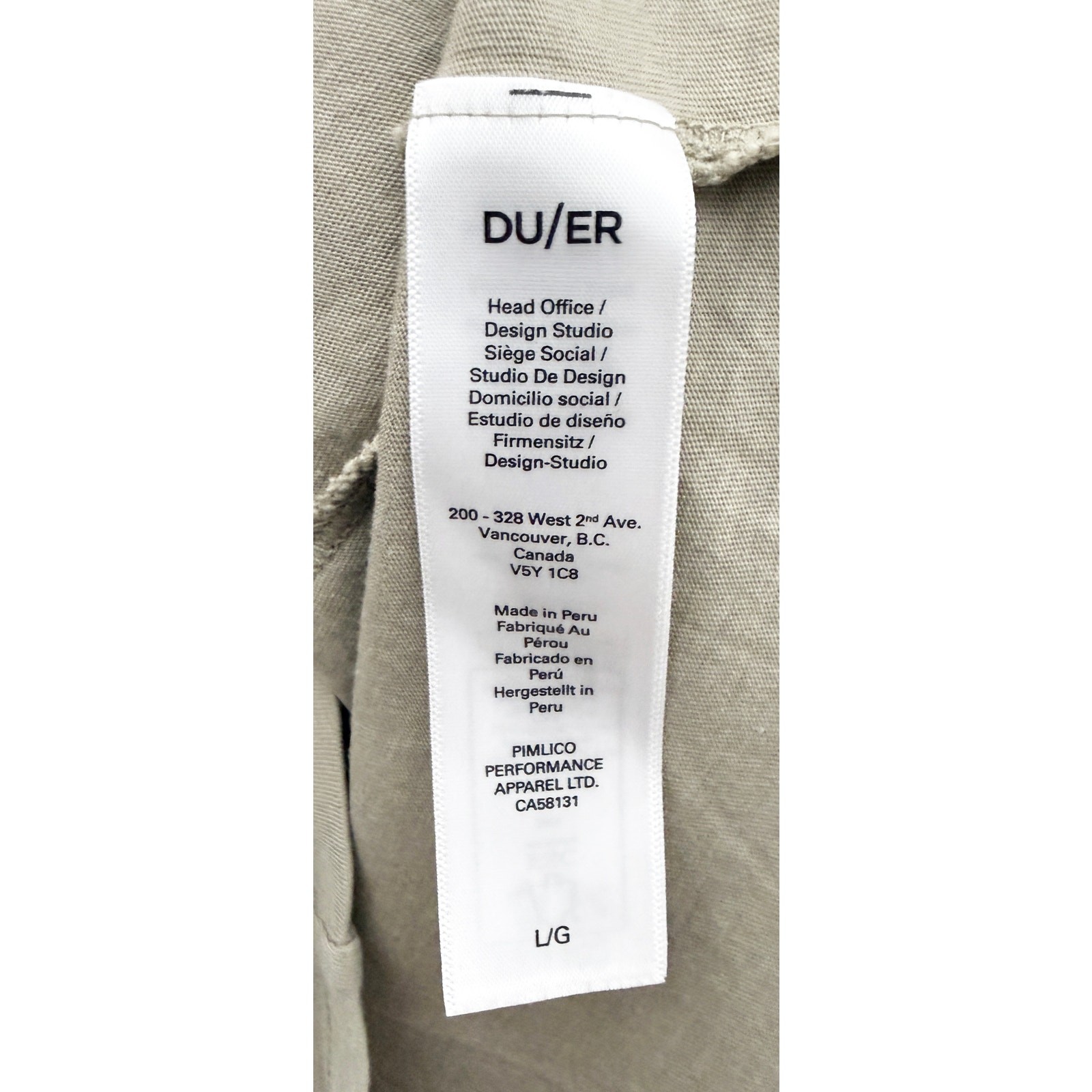 DUER Men's The Only Tee Casual Soft Lightweight Quick Drying Preppy Tuck Untuck gallery