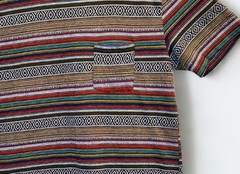 Beautiful Giant Patterned Pocket Tee Shirt Mens Large Multicolor | Fathers Day