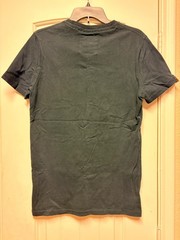 SUPERDRY Men Label Line JPN High Speed Tungsten Grade Graphic T-Shirt Navy Small