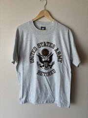 Vintage Single Stitch US Army 90s Military Screen Stars T-Shirt Size X-Large