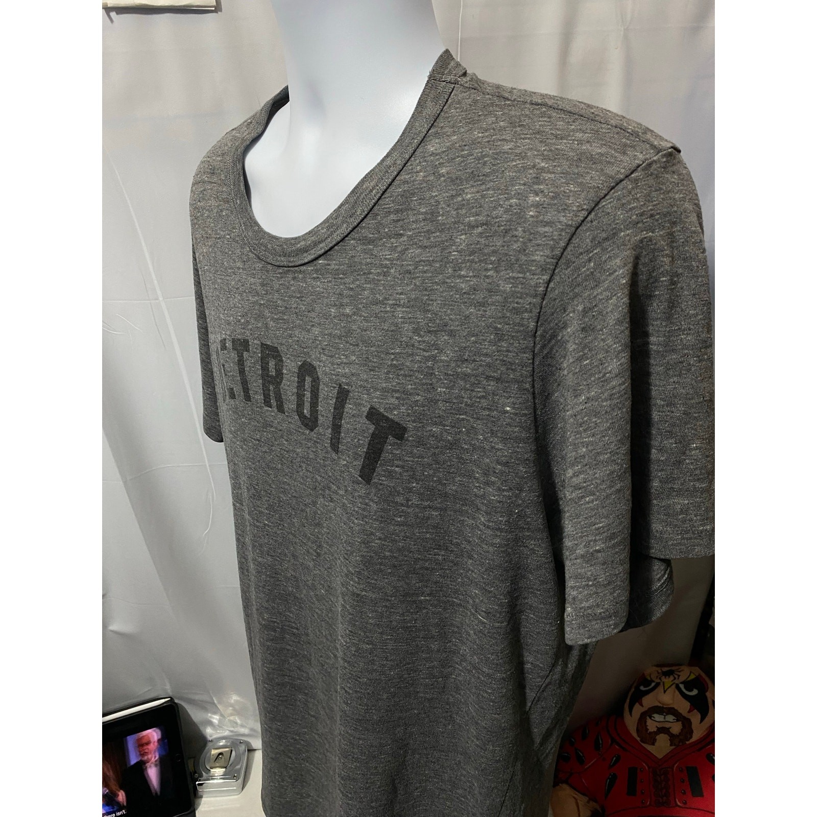 PURE DETROIT GRAY SHIRT — Since 1998 Heritage Graphic Tee Men's 2XL gallery