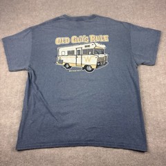 OLD GUYS RULE Shirt RV There Yet? Winnebago Fun Dad Distressed Travel Mens XL