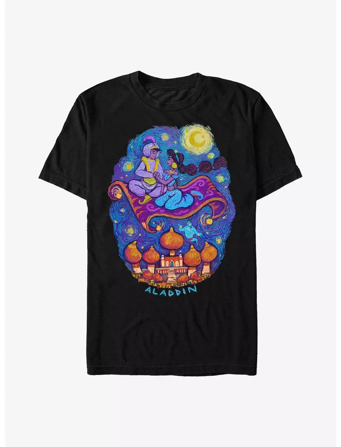 Disney Aladdin Starry Carpet Ride T Shirt Size S - 5XL Gift For Friends gallery