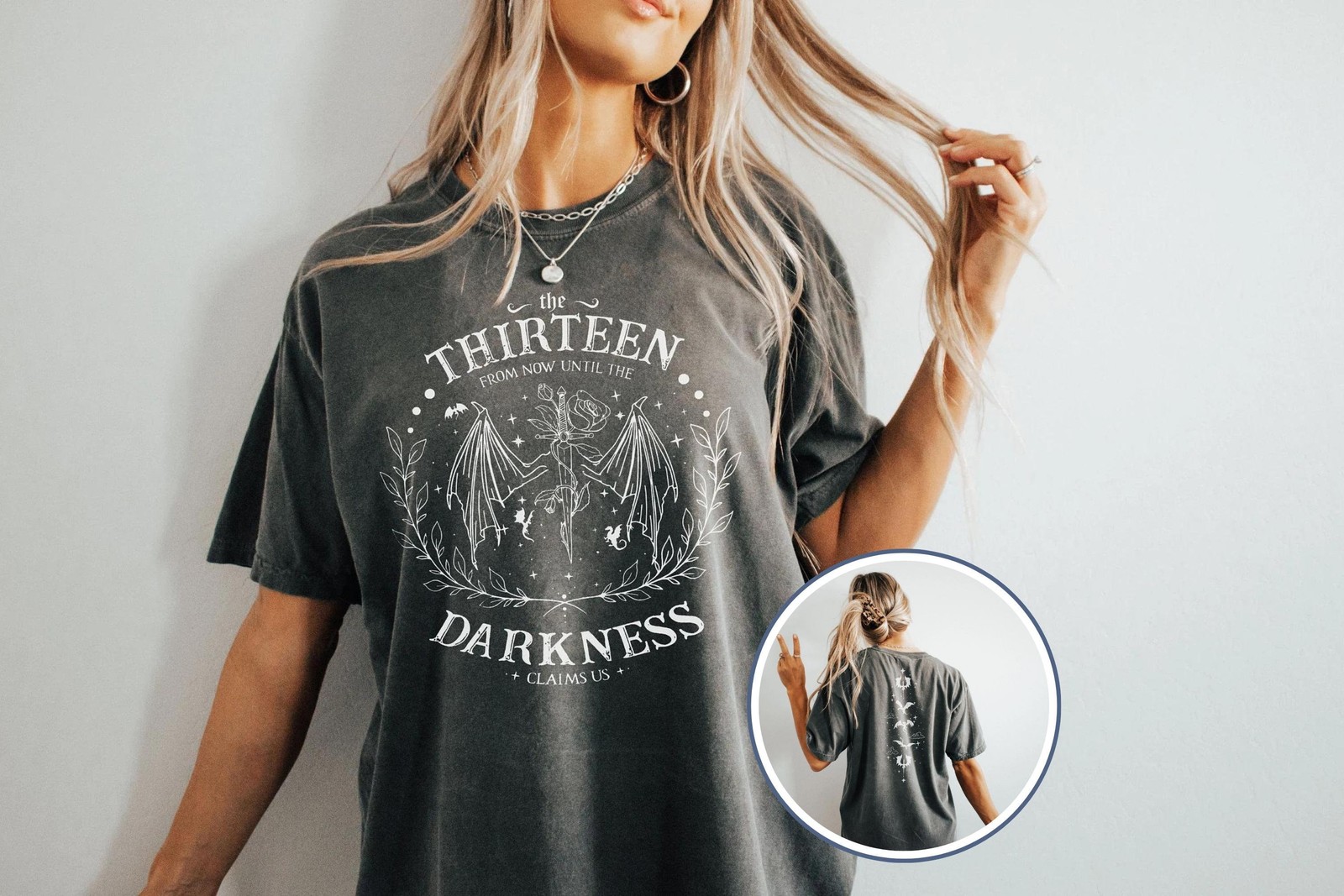 The Thirteen Wyvern T Shirt Throne of Glass Manon Blackbeak