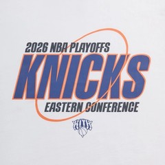 Kith X Knicks 2026 Eastern Conference Finals NBA Playoffs Tee White Large