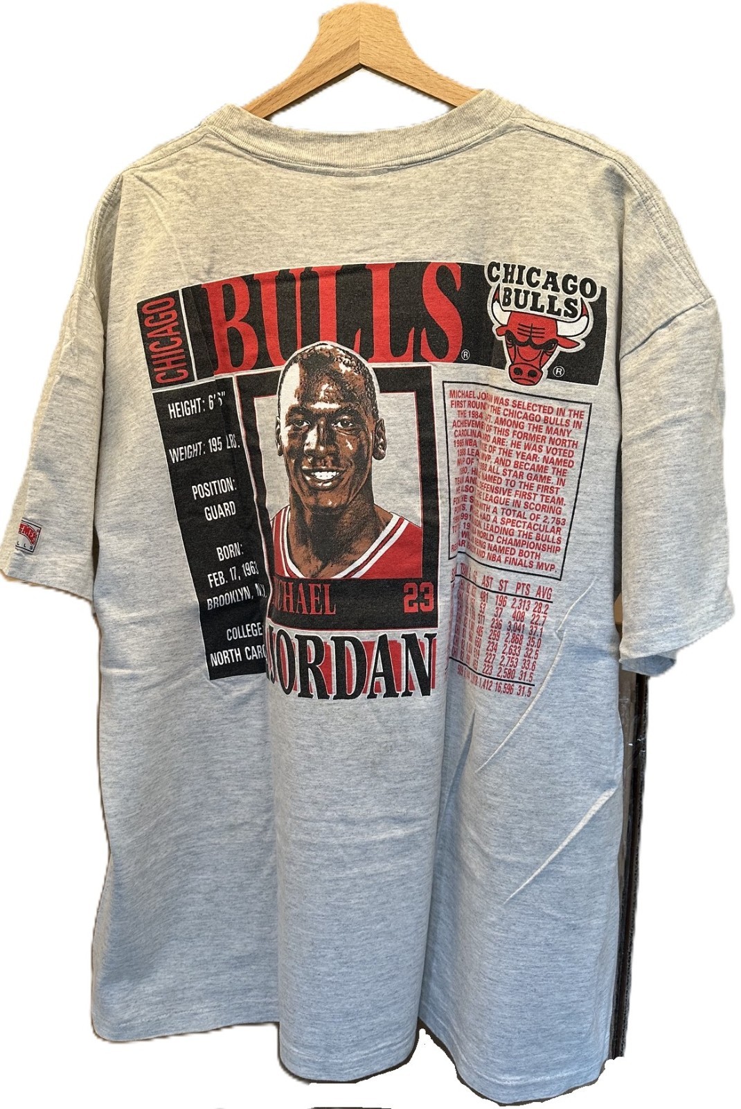 Vintage 90s Michael Jordan Bulls Shirt Lot Nutmeg Salem Starter Changes XL gallery