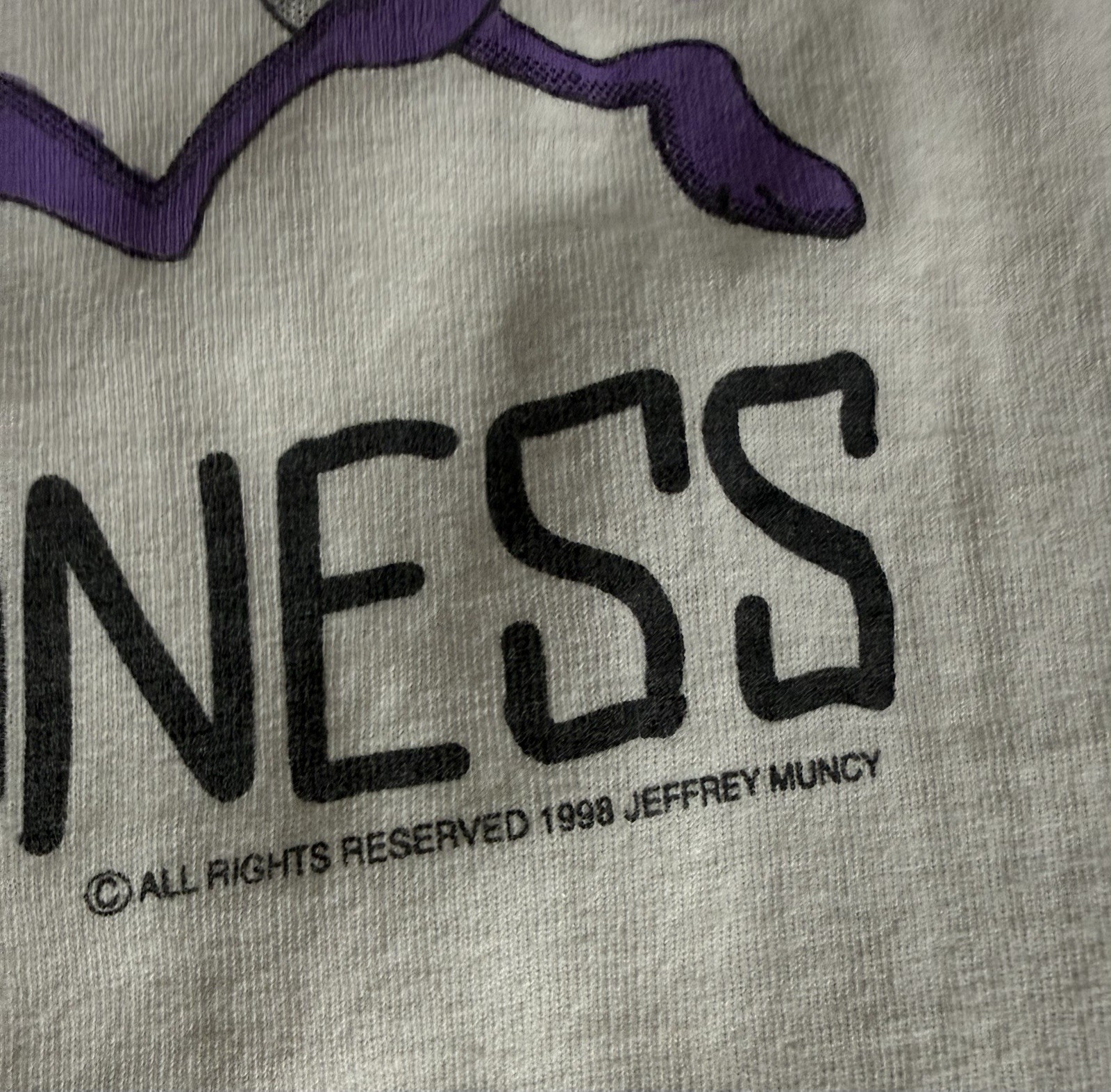 Vintage 90s Millennium Madness T Shirt OSFA/XL (32.5x23.5) Y2K Milo Bug 1998 Tee gallery