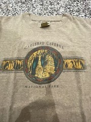 Eco Mountain Carlsbad Caverns National Park Graphic T Shirt S Made In The USA