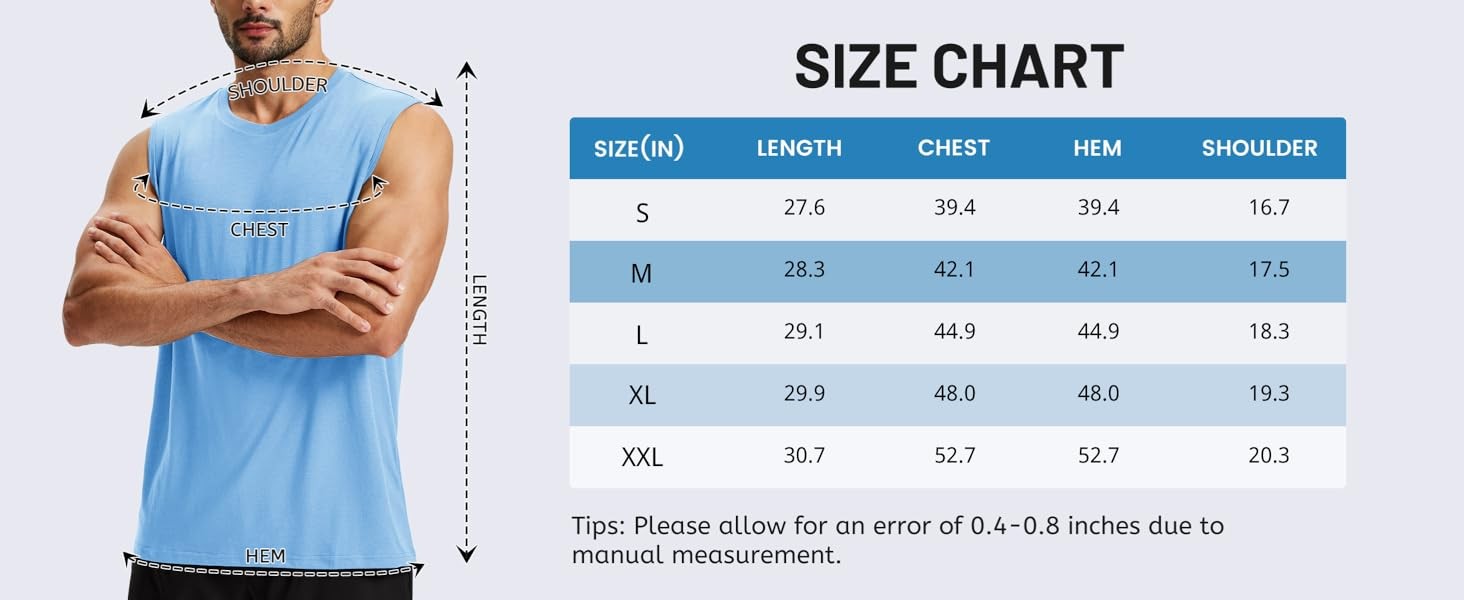 Men's Tank Tops Cotton Sleeveless Shirts Muscle Gym Workout Causal Summer Shirt gallery