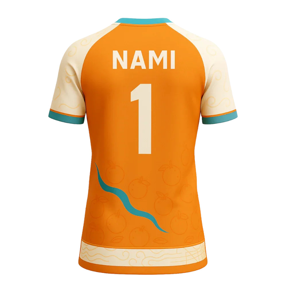 Nami Jersey | One Piece Anime Jersey gallery