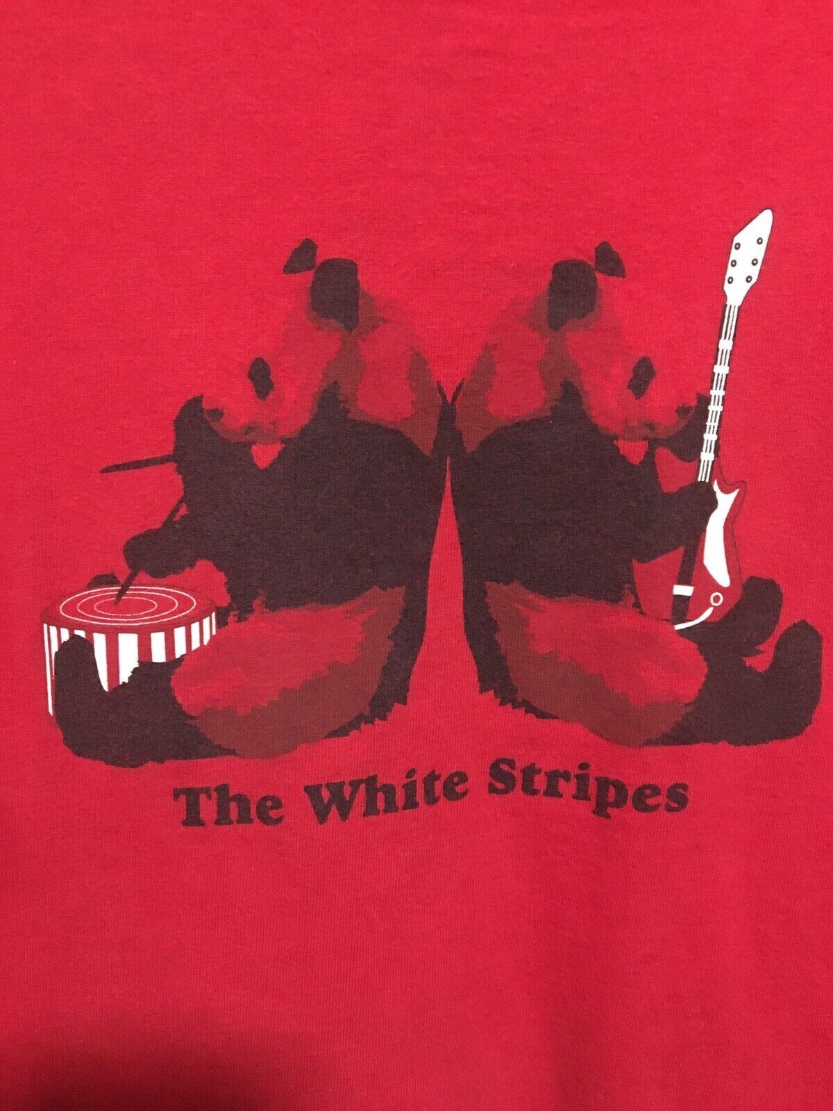 Vintage The White Stripes Jack White Album Red Unisex Shirt gallery