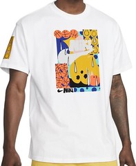 Mens Nike A.I.R. David Bruce Smileys Shirt Artist In Residence Large DQ1012-100