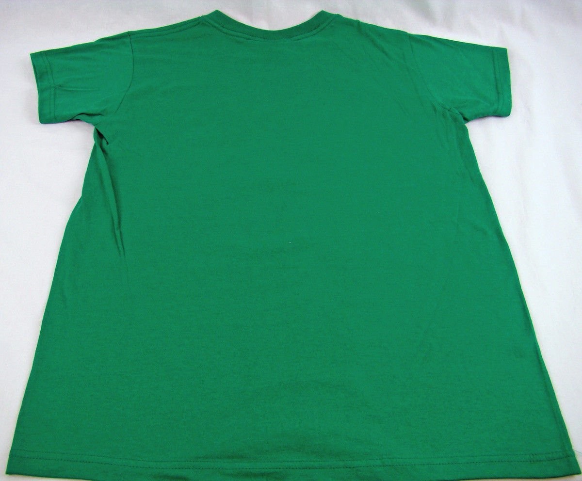 Mens NEW Plants vs. Zombies Lime Green Big Face T-Shirt Size M 2XL gallery