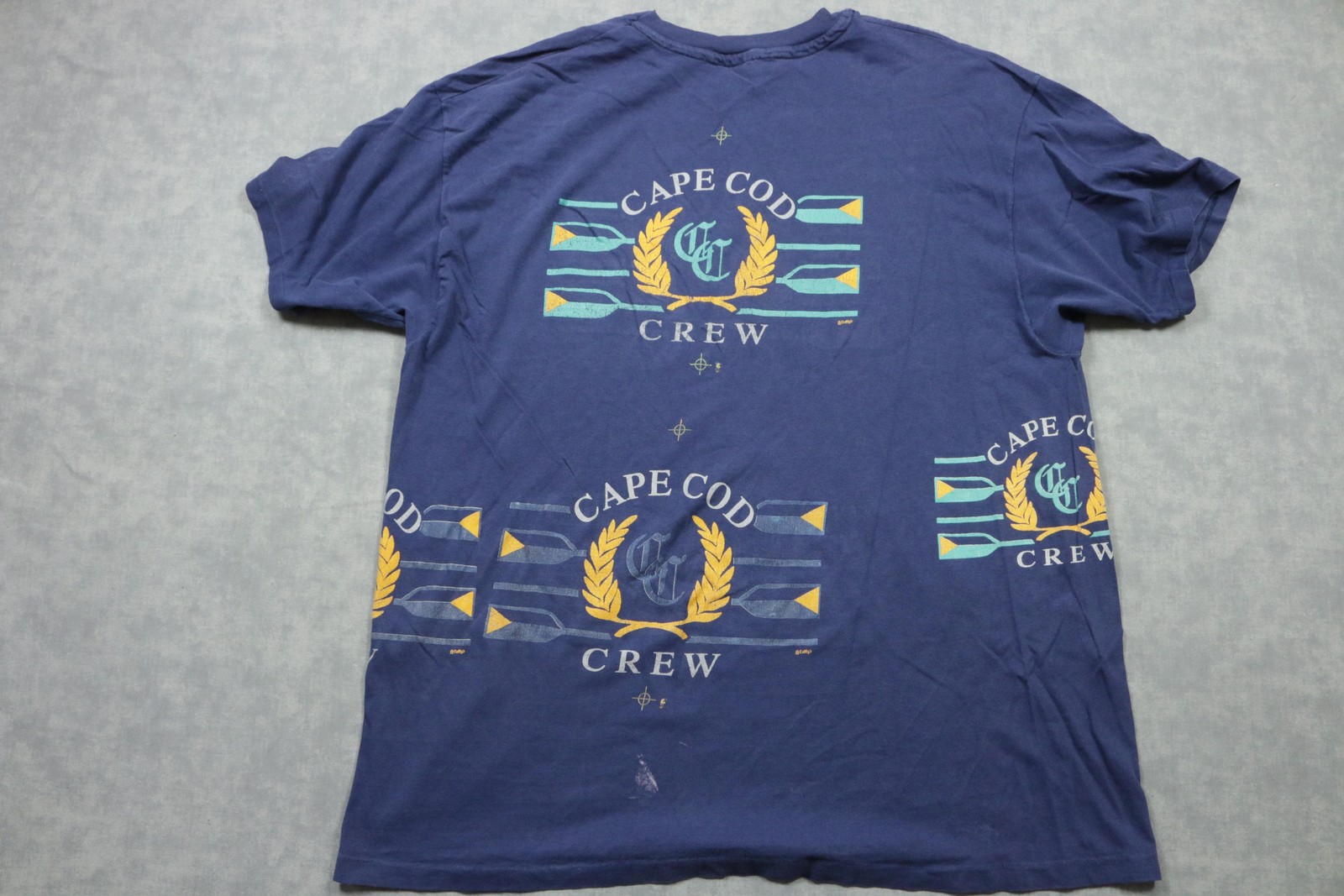 Vintage Cape Cod Sailing Shirt Mens 2XL Navy Nautical Crew 90s USA Hanes gallery