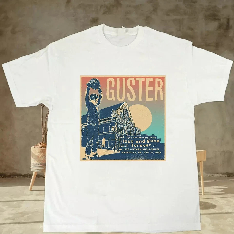 Guster 25th Anniversary Show Lost Gone Forever T-Shirt Full Size S-5XL BH1705 gallery