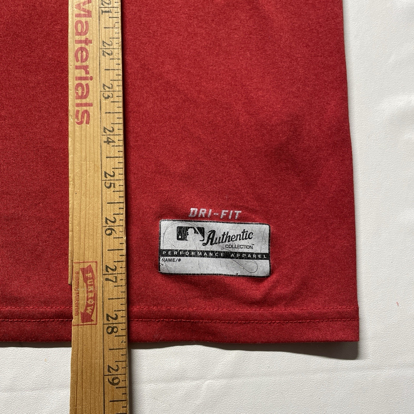 Nike Washington Nationals T-Shirt Men’s Large MLB Baseball Team Dri-Fit Red Logo gallery