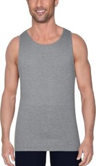 Fruit of the Loom Men’s Ribbed Assorted Tank Top A-Shirts 4-Pack Small to 3X