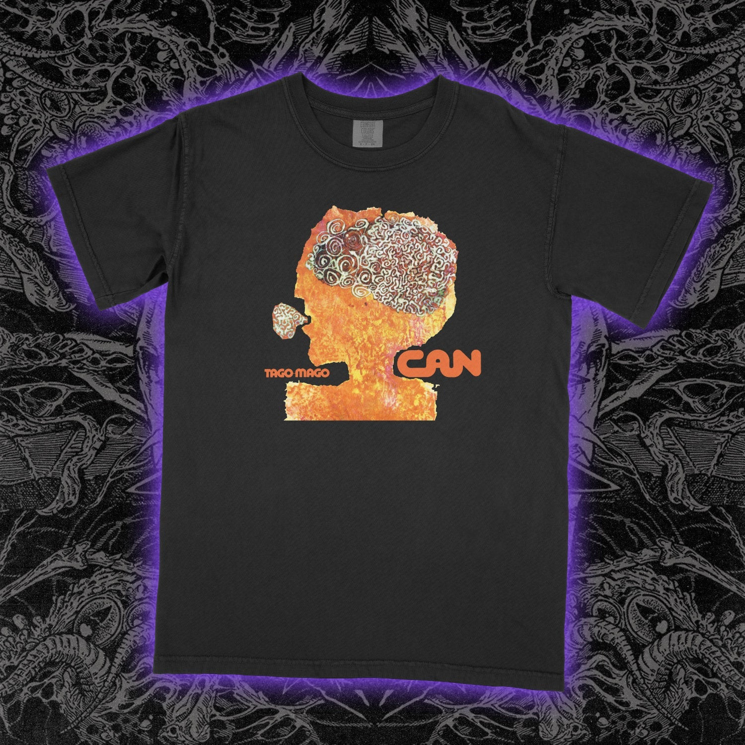 Can Tago Mago T-Shirt Krautrock Experimental Band Album Graphic Tee Unisex Soft gallery