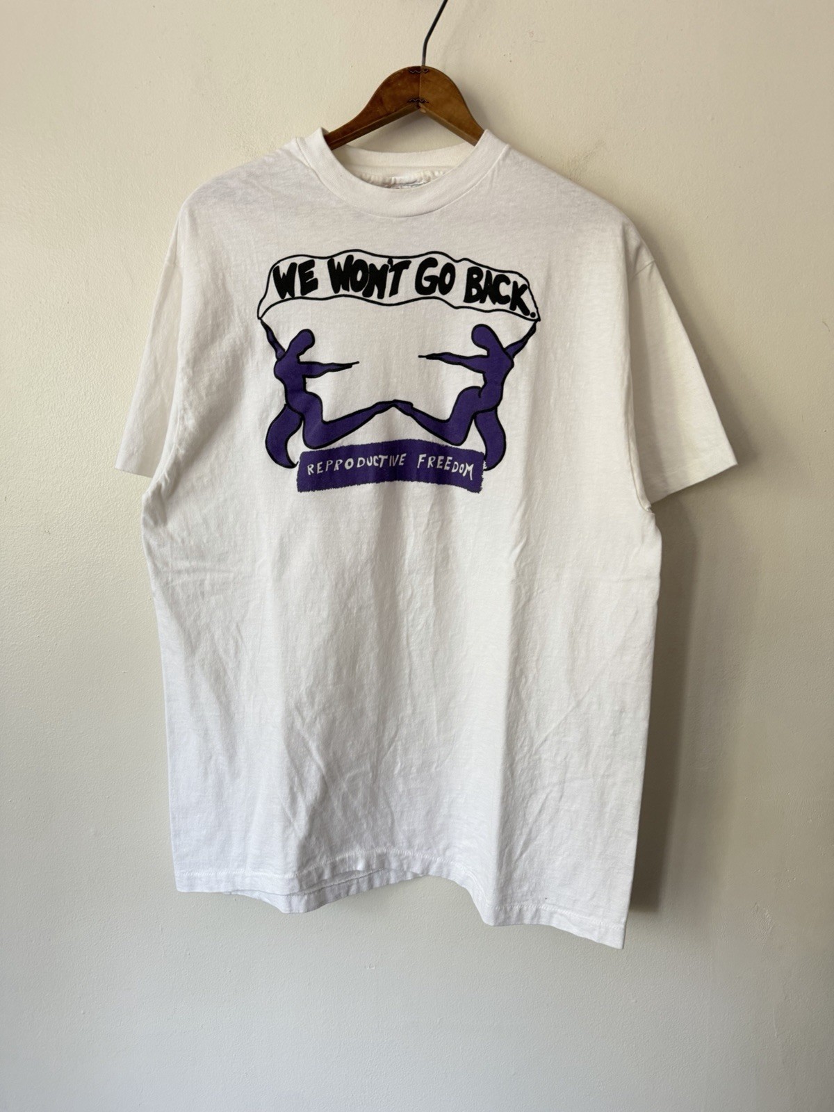 VTG 90s Reproductive Freedom Rights Pro Choice Shirt X-Large gallery