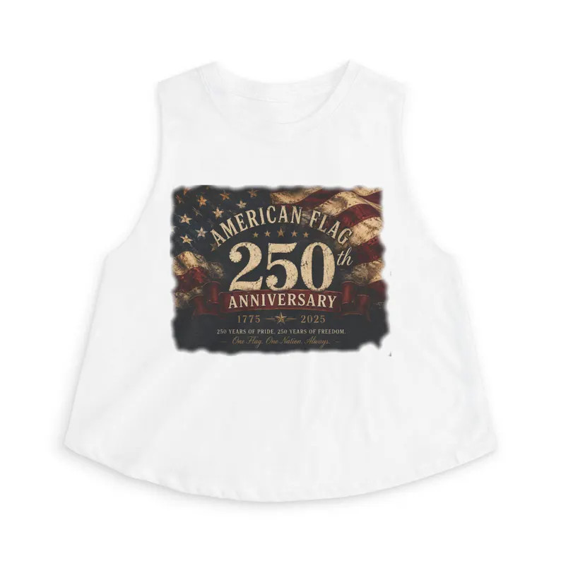 American Flag 250th Anniversary Patriotic Tank Top USA