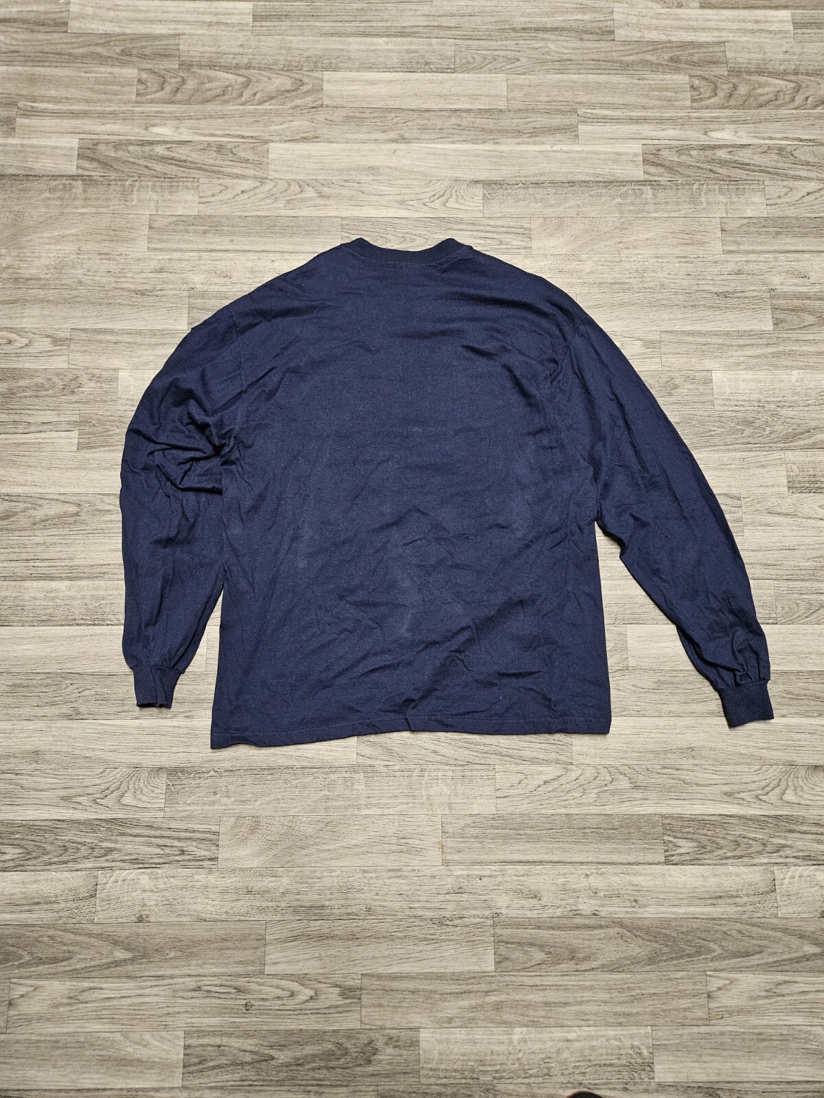 Vintage Ernie Ball Guitar Strings T-Shirt X-Large Long Sleeve Navy Blue EUC USA gallery