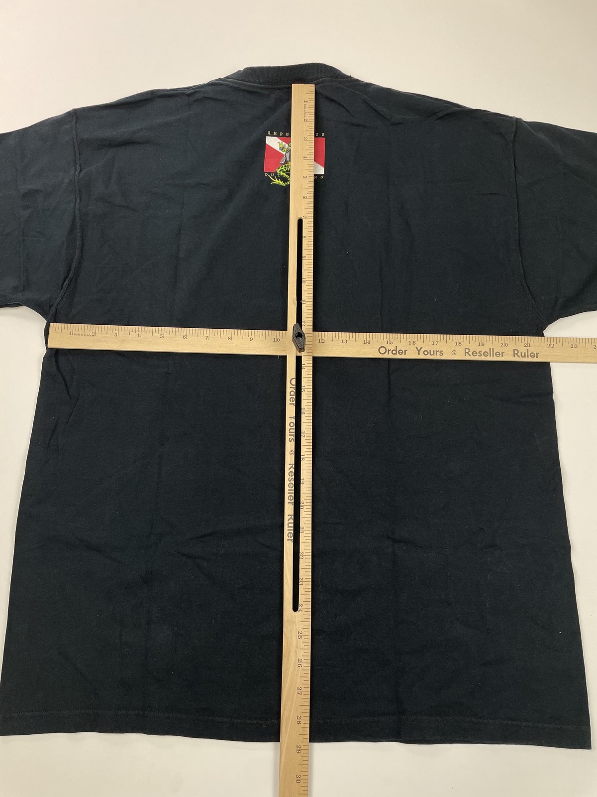 Fruit Of The Loom Shirt Mens XL Black Skeleton Scuba Amphibious Outfitters gallery