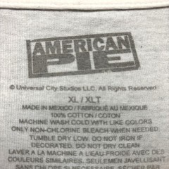 American Pie It Feels Like Warm Apple Pie T-Shirt Size Extra Large