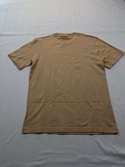 New Men’s Adidas Trefoil Essentials Tee Shirt Size Small Mens TShirt Tan Khaki