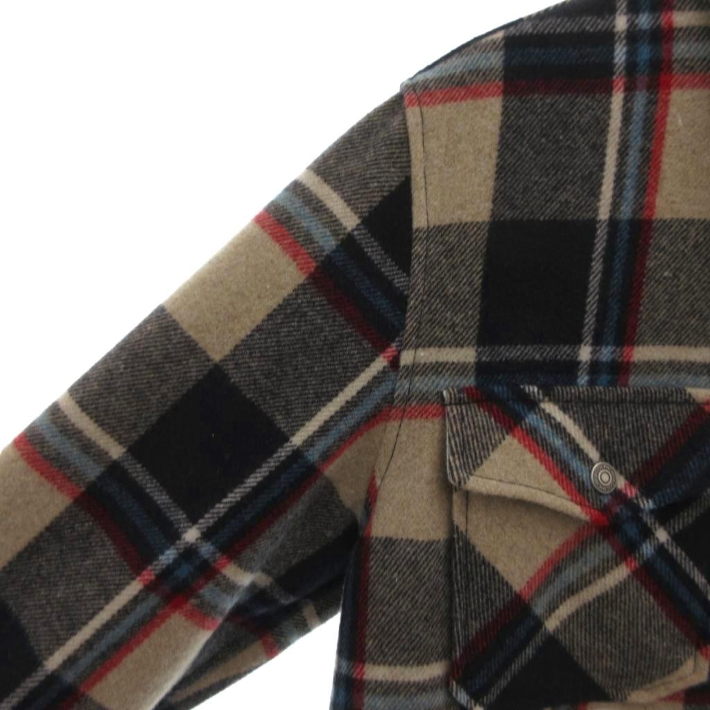 Woolrich Alaskan Wool Check Shirt M Multi-Color Cotton Nylon Polyester Excellent gallery