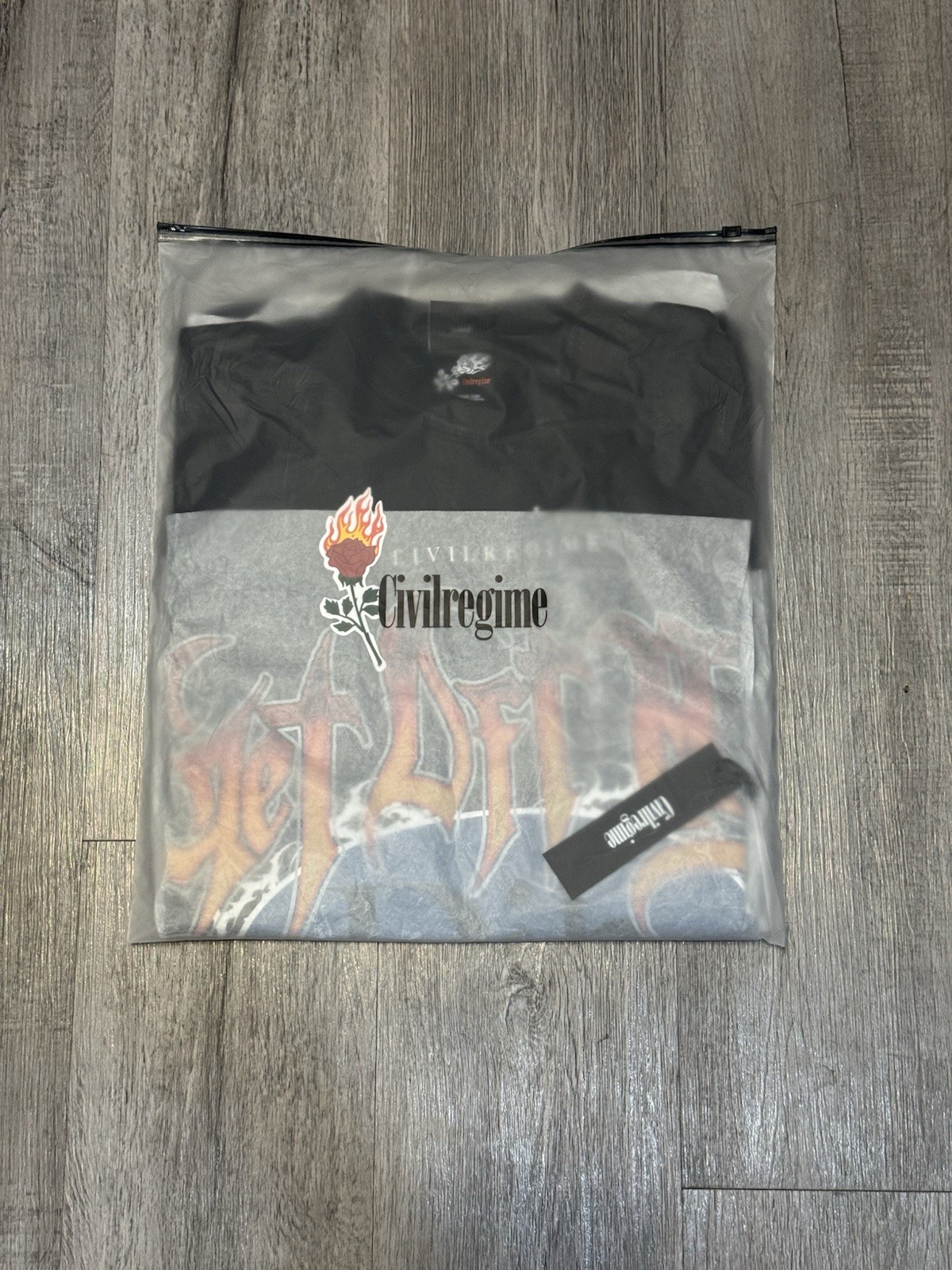 L - Civil Regime Get Off My Dih American Classic Oversized Tee In Black IN HAND✅ gallery