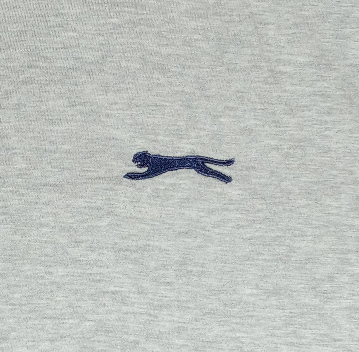 Slazenger T-Shirt Men's UK Size L Grey Short Sleeve Crew Neck Contrasting Trim gallery