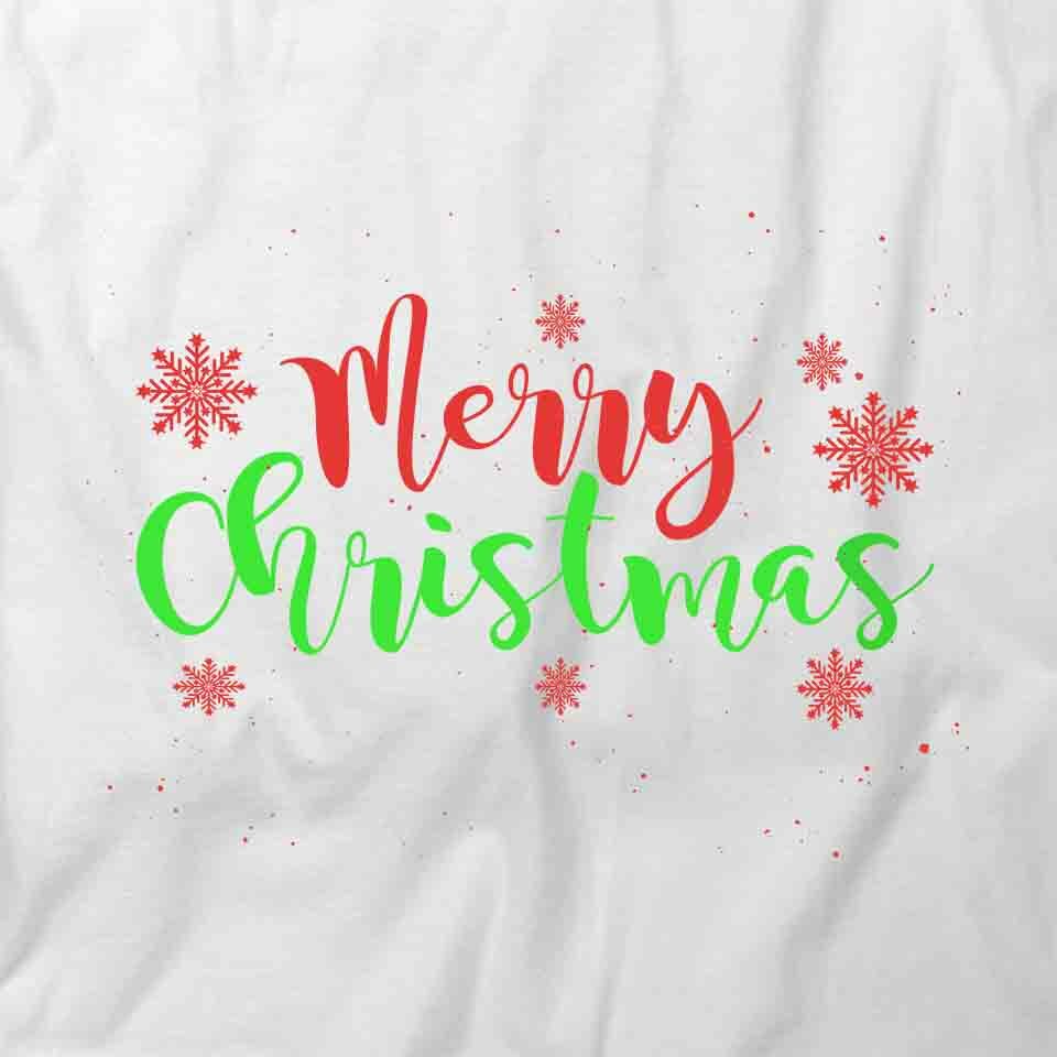 MERRY CHRISTMAS TShirt Tee Short-Sleeved Cotton CLOTHING HOLIDAYS S1WCA249 gallery