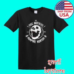 The Lost Boys Frog Brothers Skull Men’s Black Size S to 5XL