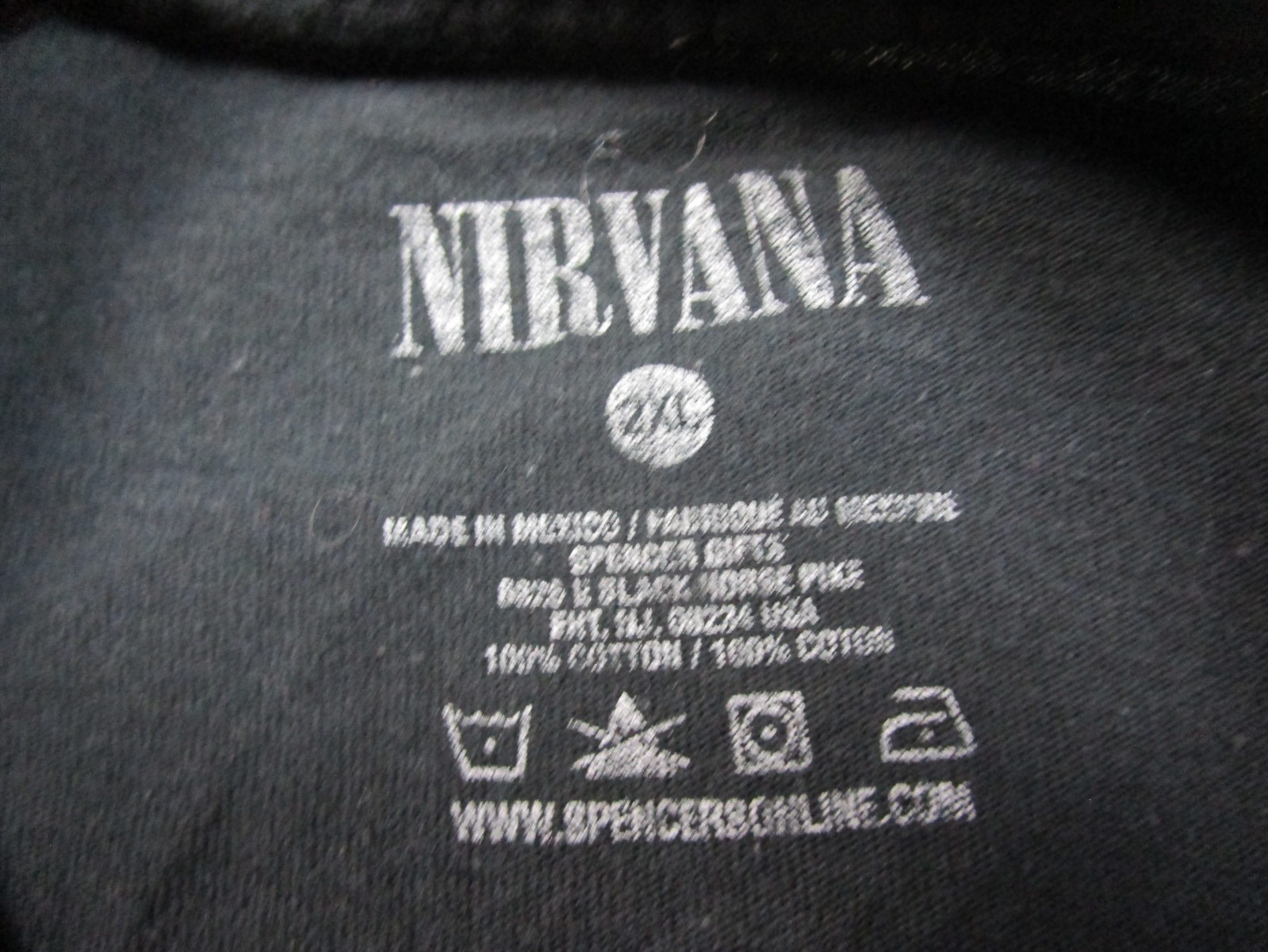 Nirvana Shirt Mens (2XL) Black In Utero Angel Daniel Mercer Art Graphic 90s Rock gallery