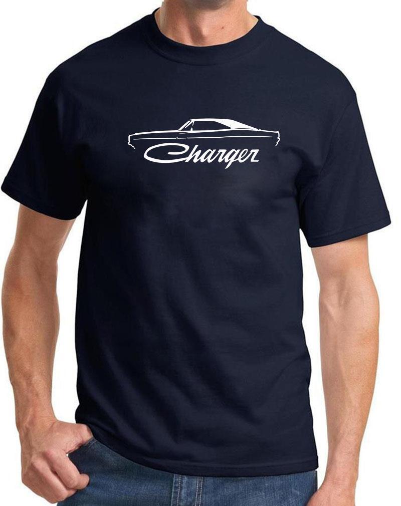 1968 169 1970 Charger Classic Outline Design Tshirt NEW COLORS gallery