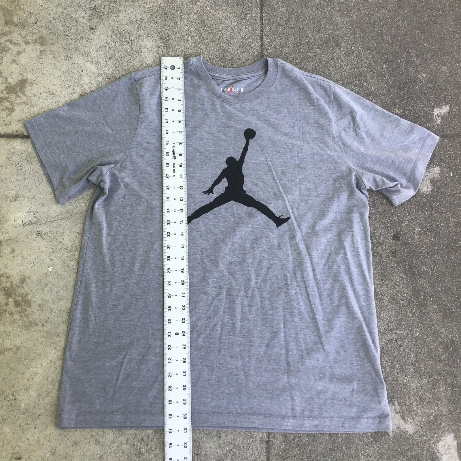 Jordan Jumpman Men XL Shirt Michael Jordan Logo Crew Neck Heather Gray gallery