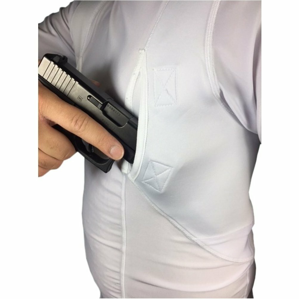 Mafoose Men’s Tank Top Sleeveless Concealed Carry Gun Holster Shirt Medium - 4XL gallery