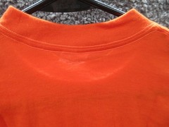 Vintage NWOT Bantam Men’s Small Orange Solid Plain T-shirt