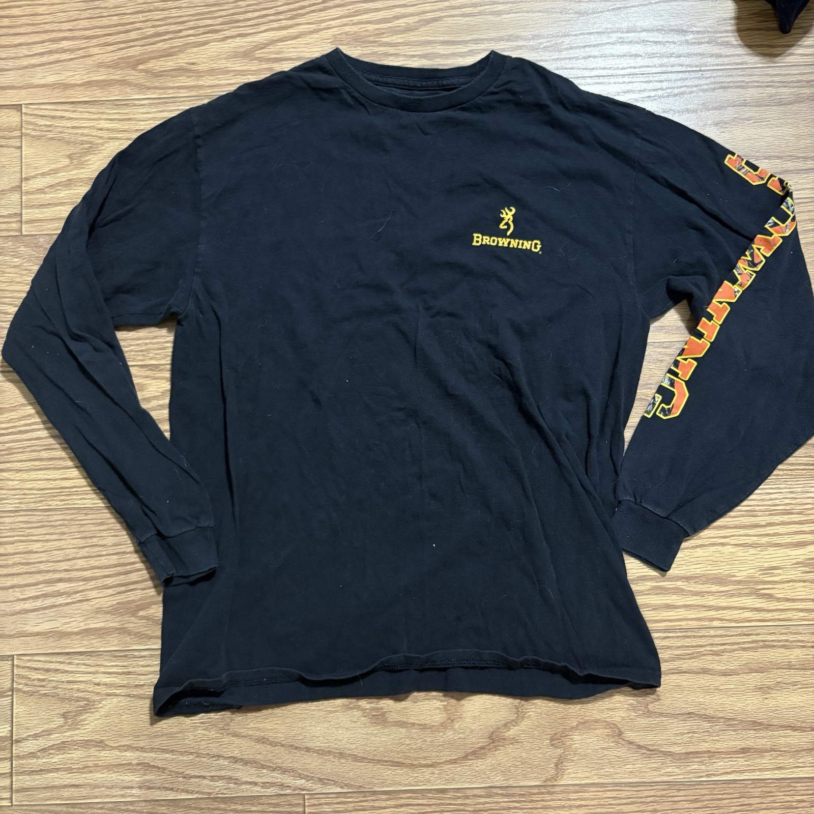 Browning Outdoor Hunting Deer Long Sleeved Shirt Size Large gallery