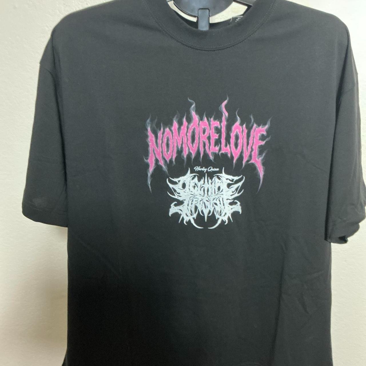 Dechire Lifestyle x No More Love Harley Quinn Graphic Tee – Black – Size Large gallery
