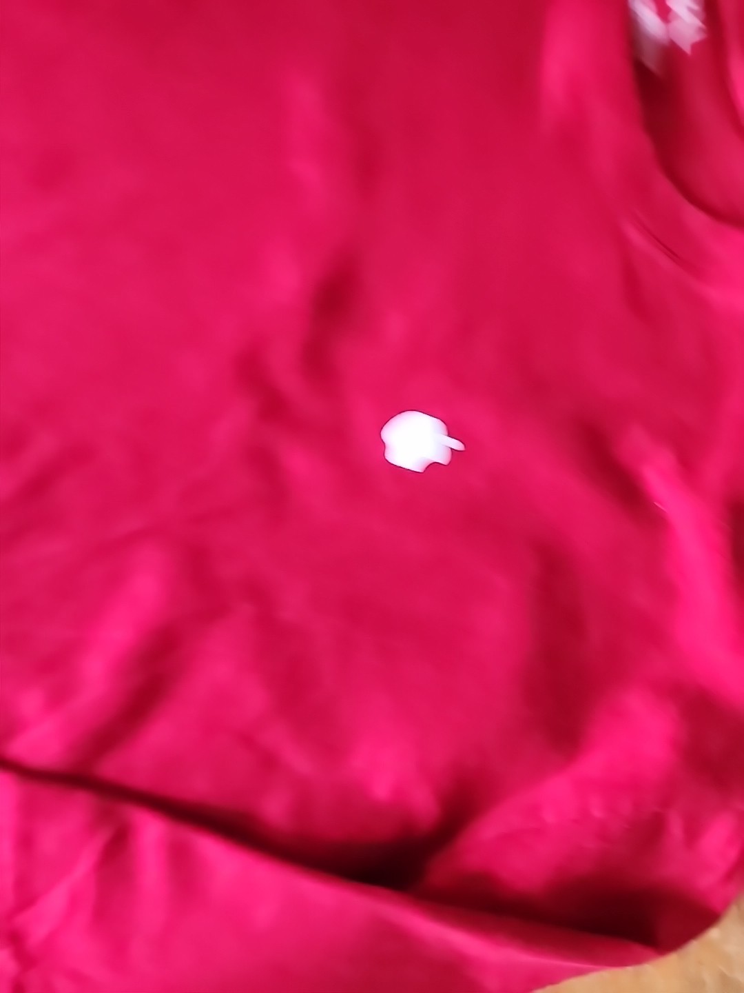 Apple Employee Shirt Men/Unisex Long Sleeve Size 2XL Red gallery